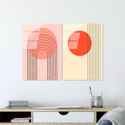 Boze Wall Decor on Tempered Glass