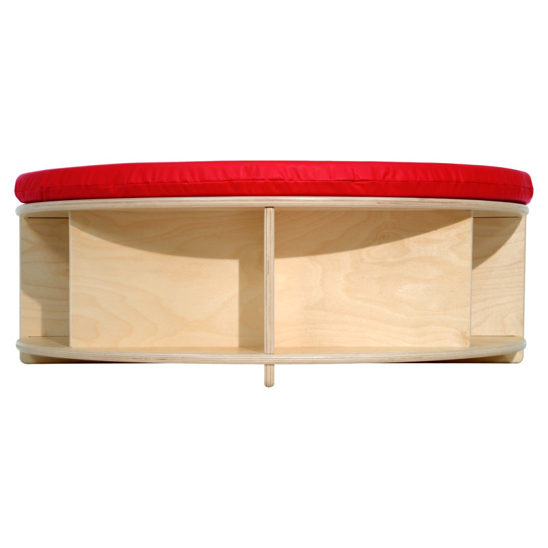 Banc rond Read-A-Round, Rouge
