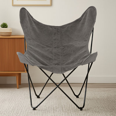 Papillon Metal Outdoor Armless Lounge Chair