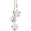 Cascading Christmas Jingle Bell Ornaments - 13.5" - Set Of 2-202293606