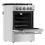 Cuisinière à convection autoportante au gaz naturel 24 po 2,3 pi³ avec friteuse Forno Alta Qualita