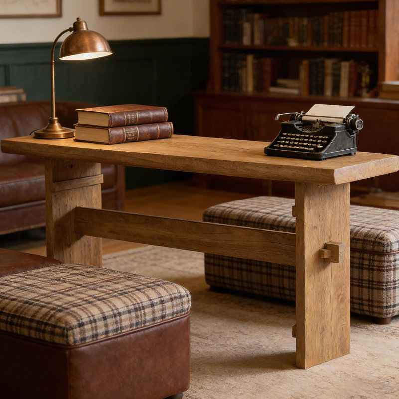 Table d'entrée classique, console durable, table de canapé