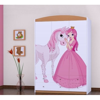 Javonte 3 Door Wardrobe