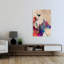 «Vibrant Polo Rider», art mural contemporain-129475723