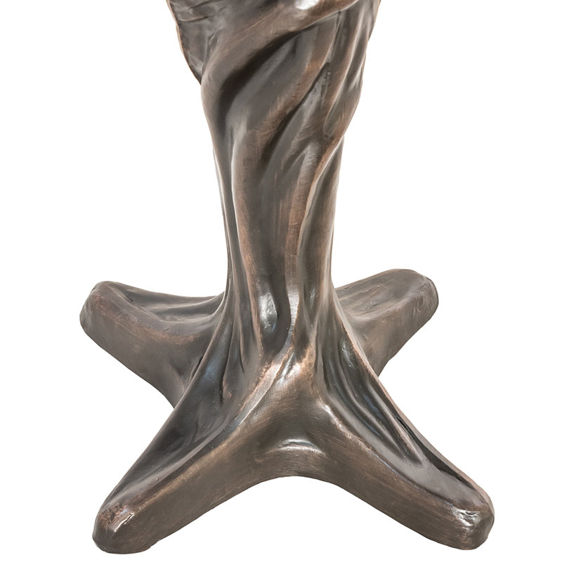 Rustic Lodge Torchiere Table Lamp