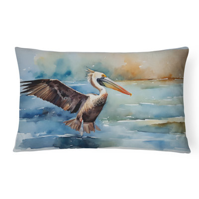 Housse et insert de coussin rectangulaire en polyester pour l'intérieur et l'extérieur