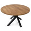 Table de salle à manger à piédestal en fer 46 po Pinkard