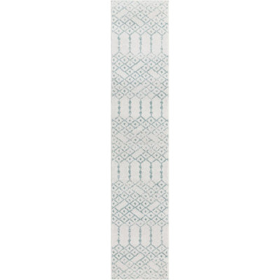 Tapis ivoire à motif géométrique ivoire d'Igon