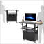 61cm H x 121.9cm W AV Cart