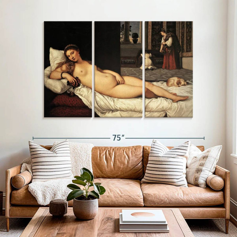 Leisha Vénus d'Urbino, H 42 po x l 65 po