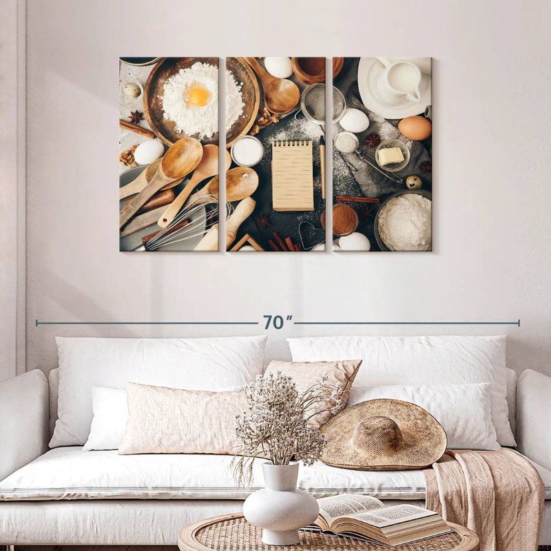 Senne Busy Baking, 28" H x 45" W