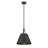Manila 1 - Light Dome Cone Pendant in Black-856035848