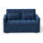 Jalena 51" Upholstered Convertible Pull Out Sleeper Sofa Bed-625417386
