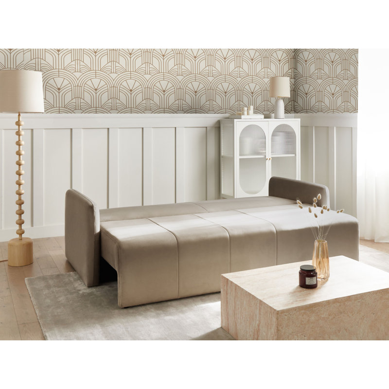 3 Seater Sofa Bed, Taupe