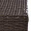 Table minimaliste avec texture, l 17,82 po x P H, brun, sans surface d'assemblage,-1395498115