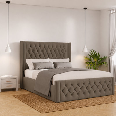 Barrientez Upholstered Ottoman Storage Bed