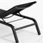 Chaise longue d'extérieur avec ensemble de chaise longue d'extérieur en alliage de polyester enduit de PVC avec table