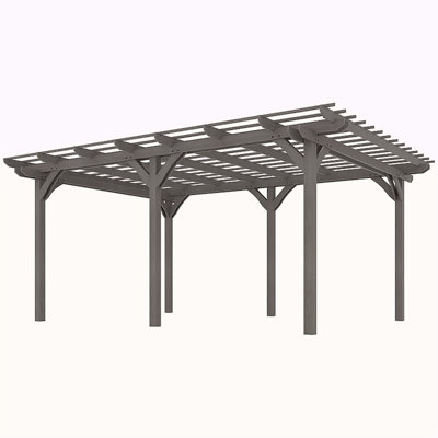 Stable Wooden Pergola,Grape Vine Gazebo,Outdoor Pergola