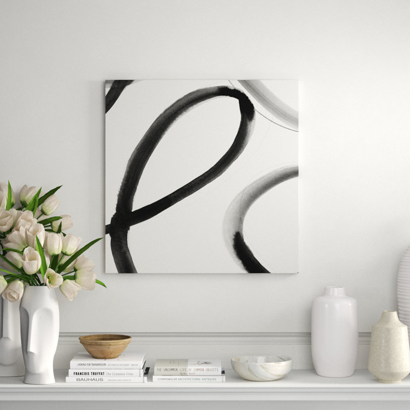 Heartbeat Note X Print by Barclay Butera, 30" H x 30" W, Image Brush Gel