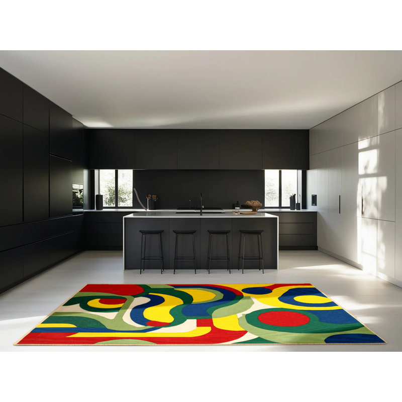 Snazzy Blast Rug, Rectangle 8' x 12'