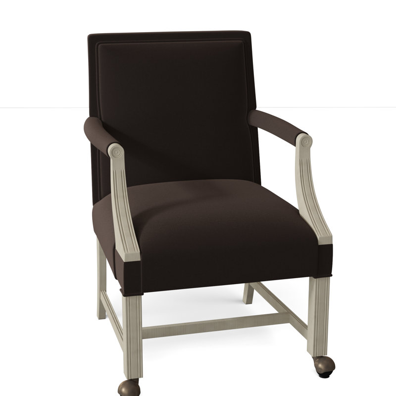 Fauteuil rembourré Warwick, Amande chamois, 9821 Bisque
