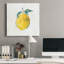 Joyeux citron - peinture sur toile tendue-2097583273