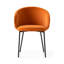 Fauteuil rembourré avec structure en métal Tuka-834094301-834094300