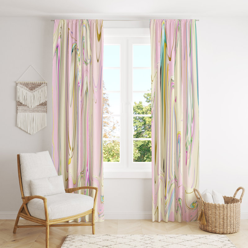 Noumea Room Darkening Curtain Pair