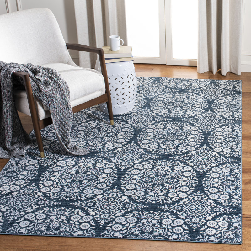 Swint Geometric Hand Woven Area Rug, Rectangle 160 x 231 cm