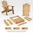 Frea Outdoor Adirondack Chair-1383315415