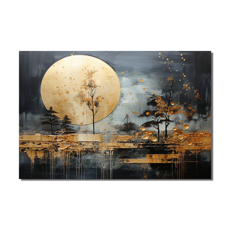 «Gold Grey» - Collages abstraits, impressions sur toile