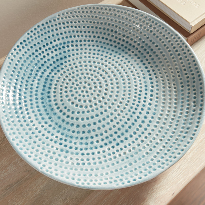 Miro Handmade Clay Decorative Plate