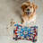 RWB Mosaic - 1 Piece Bone Shape Feeding Mat-101345188