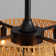 Erilynn 20'' Boho Caged Ceiling Fan with Light Kit and Remote Control Included