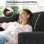 87"Solid Wood Leg Corduroy 3-Person Sofa with 2 Pillows-269087733