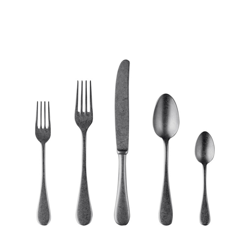 Ensemble de 20 pièces rétro, Or noir