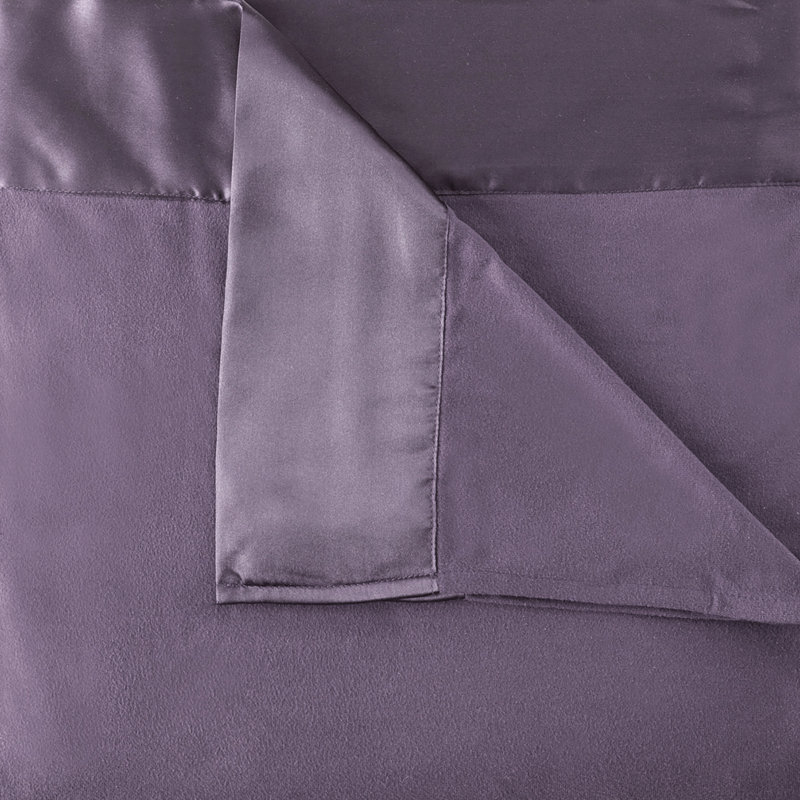 Couverture légère Micro Flannel® toutes saisons, Très grand lit, Plum