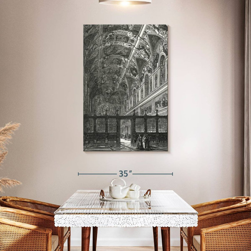 Lilie Sistine Chapel Ceiling, 48" H x 32" W