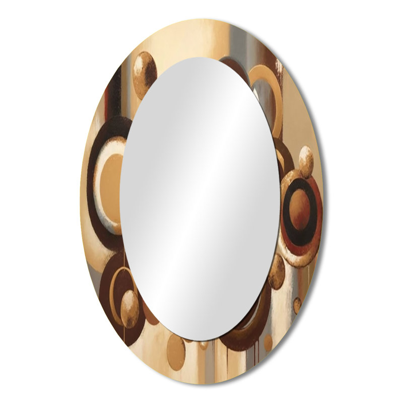 Miroir mural Aged Barrel, 36 po x 24 po