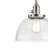 Kichler Avery 1-Light Brushed Nickel Pendant with Clear Seeded Glass Shade-776102982