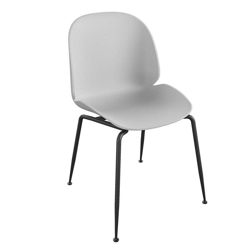 Side Chair, Light Grey