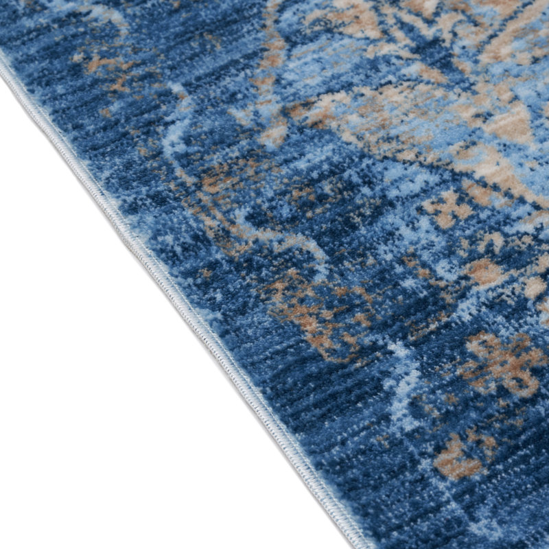 Tapis bleu Anayah, Rectangle 8 pi x 10 pi