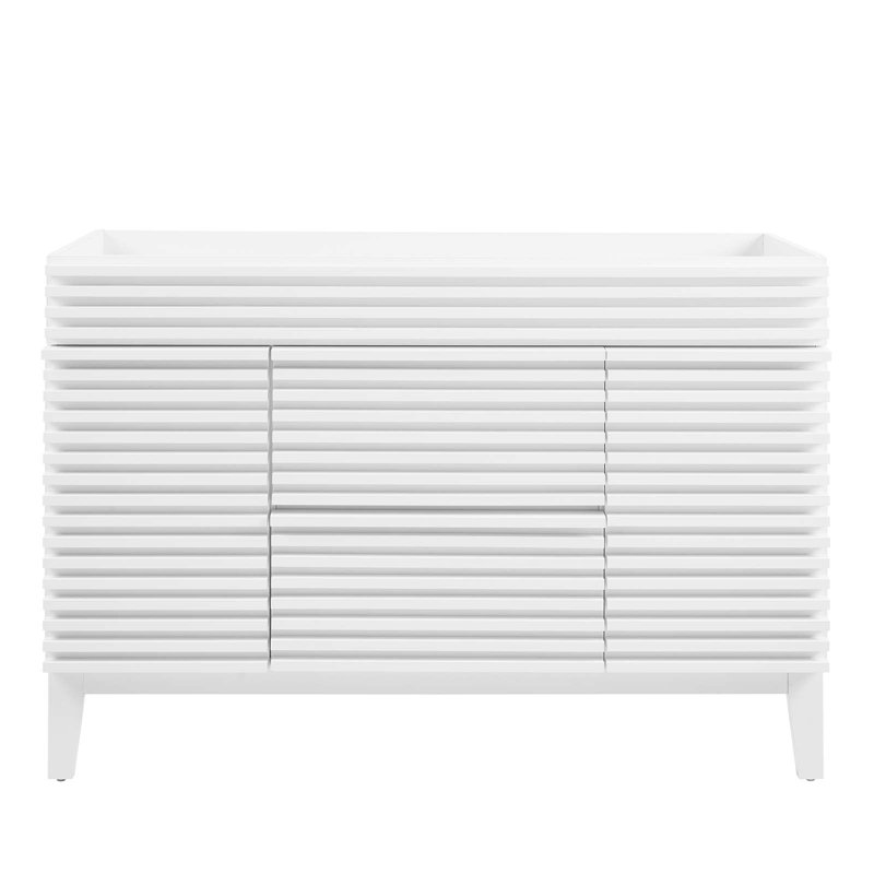 Modway Render 48" Single Bathroom Vanity Base Only, White
