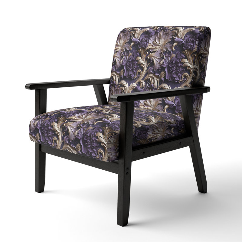 Fauteuil d'appoint rembourré Paisley