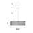 5-Light Drum Chandelier, 22 Inch Satin Nickel Finish, Modern Ceiling Light Fixture for Dining Room, Kitchen, or Bedroom-954870708