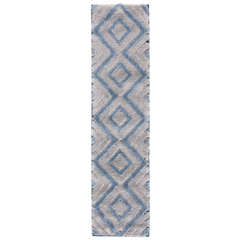 Tapis gris Wideman, Tapis de couloir 2 pi x 8 pi