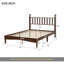 Lit plateforme double en bois avec tête de lit en forme de gourde, lit plateforme rétro avec support en lattes de bois, noyer-1153368237-1153368235