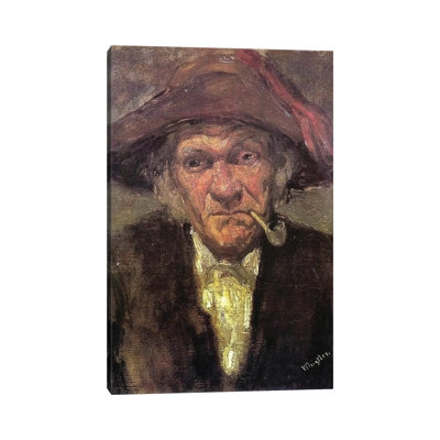 Head Of An Old Man Smoking