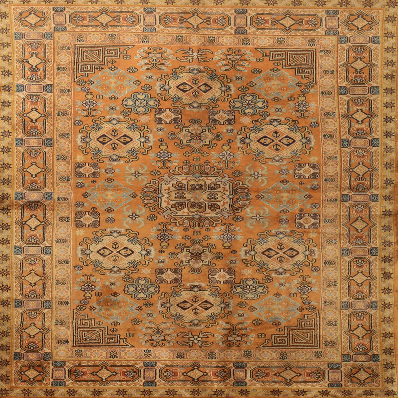 Oriental Indoor Rug, Square 5'