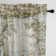 French Countryside Linen Blend Toile Room Darkening Rod Pocket Single Curtain Panel